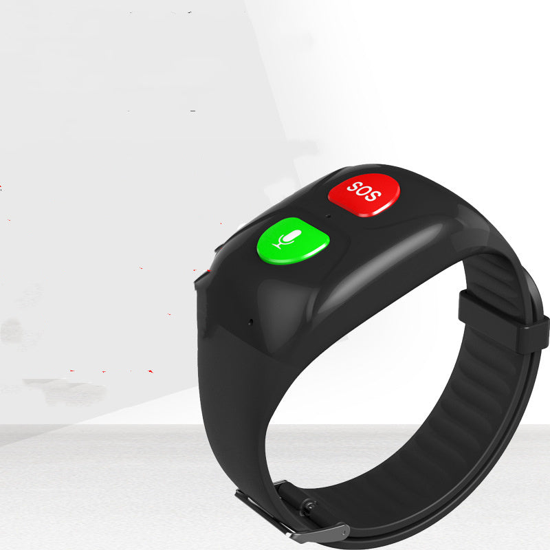 Positioning Bracelet Tracker Waterproof Anti-lost Device Old-age Heart Rate Blood Pressure Health Smart Bracelet
