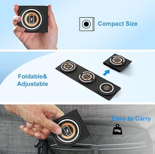 3-In-1 Foldable Wireless Fast Charger
