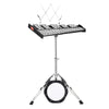 30 Note Glockenspiel Xylophone Bell Kit, Professional Percussion Instrument Set With Mallets, Drum Sticks, Music Stand,  8" Practice Pad, Adjustable Stand And Carrying Bag For Students & Adults