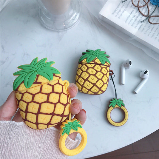 Creative Fruit Wireless Bluetooth Headset Silicone Case